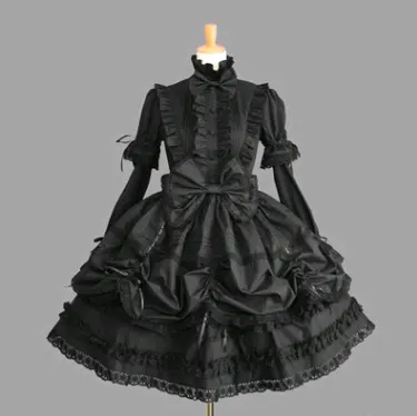 Gothic-Cosplay-Kleid