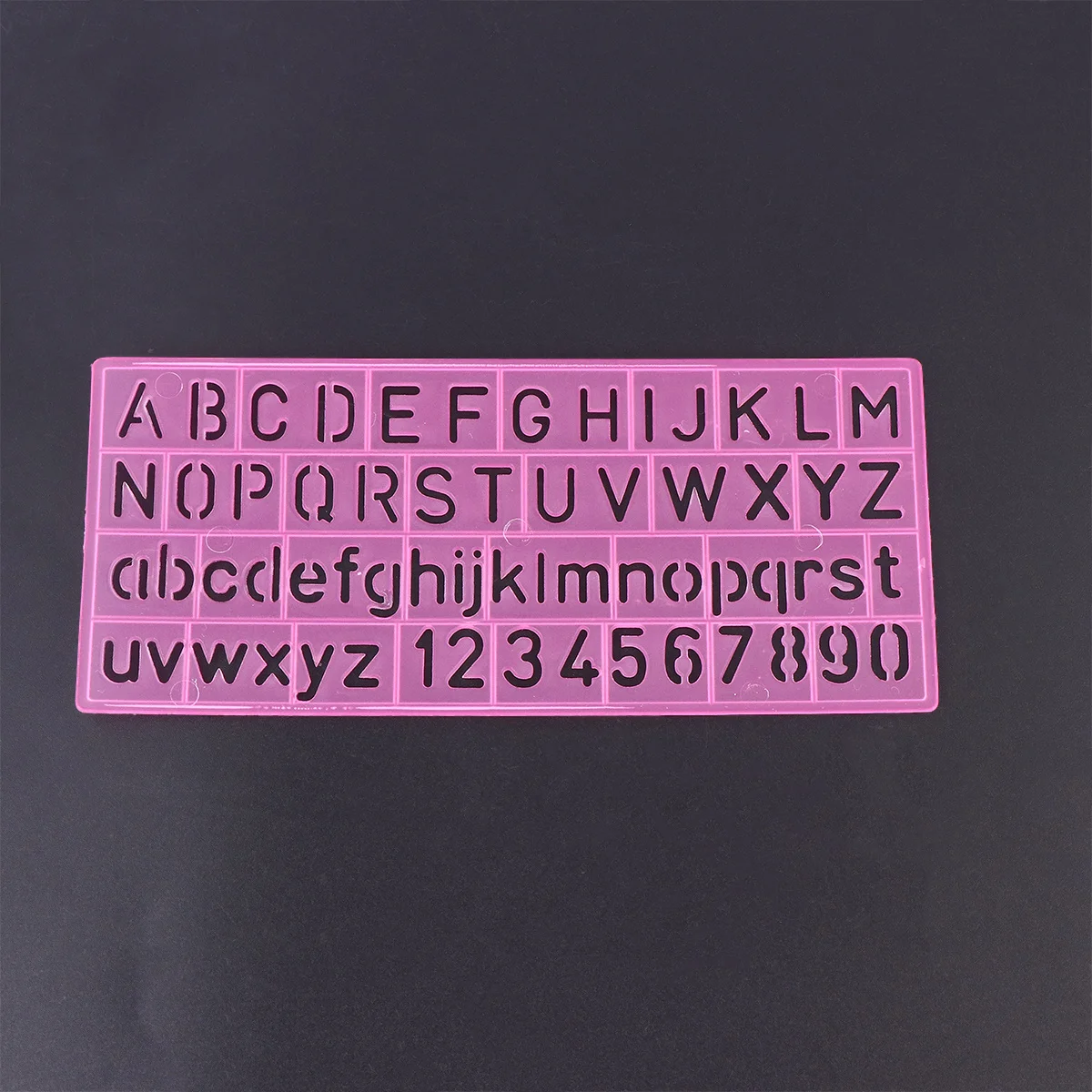 Buchstaben-Schablonenset 3