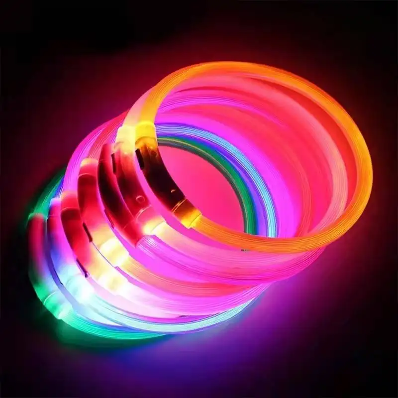 LED-USB-Hundehalsband für Nachtsicherheit 3