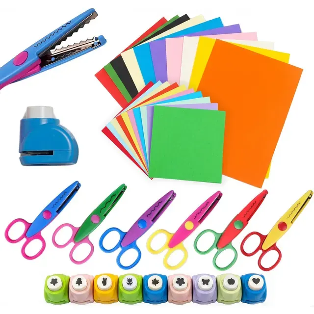 Dekorative Bastelschere-Set 1