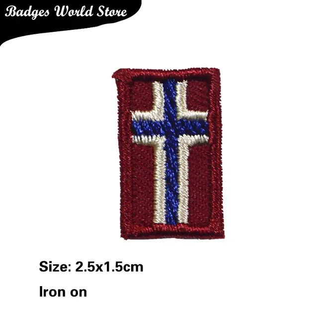 Norwegen-Flaggen-Aufnäher 4