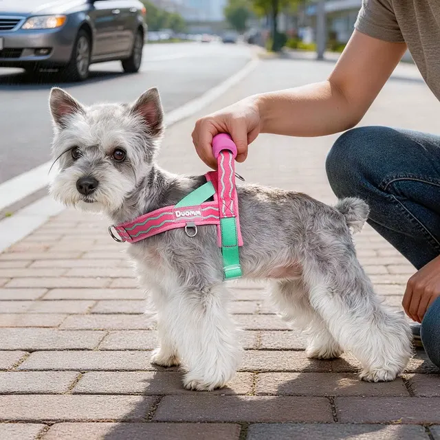 Hundegeschirr mit Griff 4