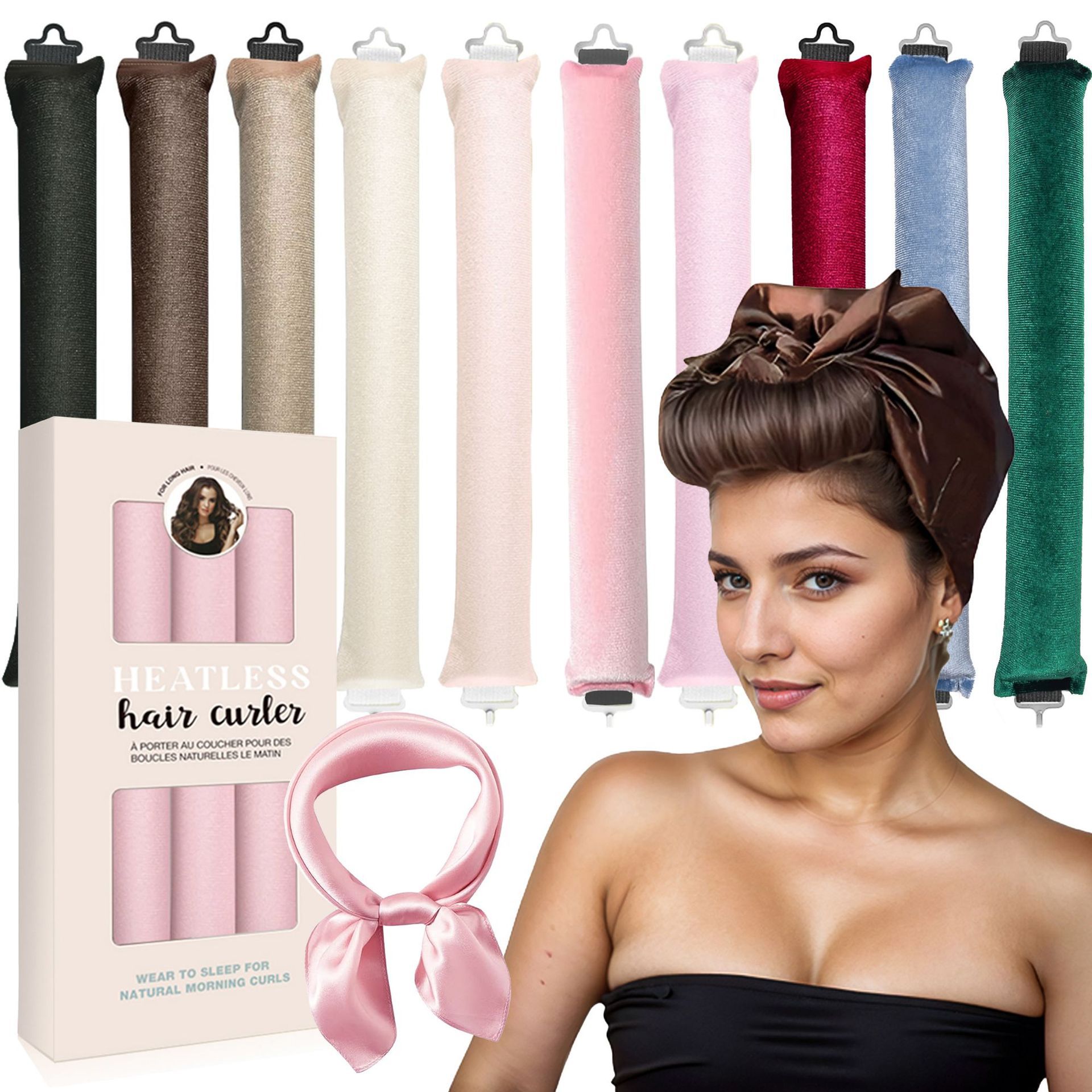 Wellen-Haarband ohne Hitze für Frauen 2