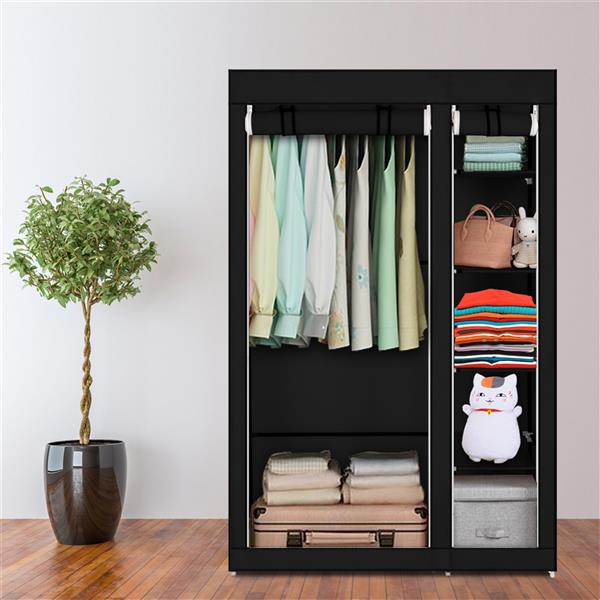 Vliesstoff-Kleiderschrank mit fünf Ebenen