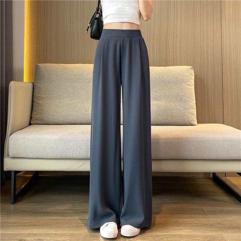 Weite Damenhose mit hohem Bund 3