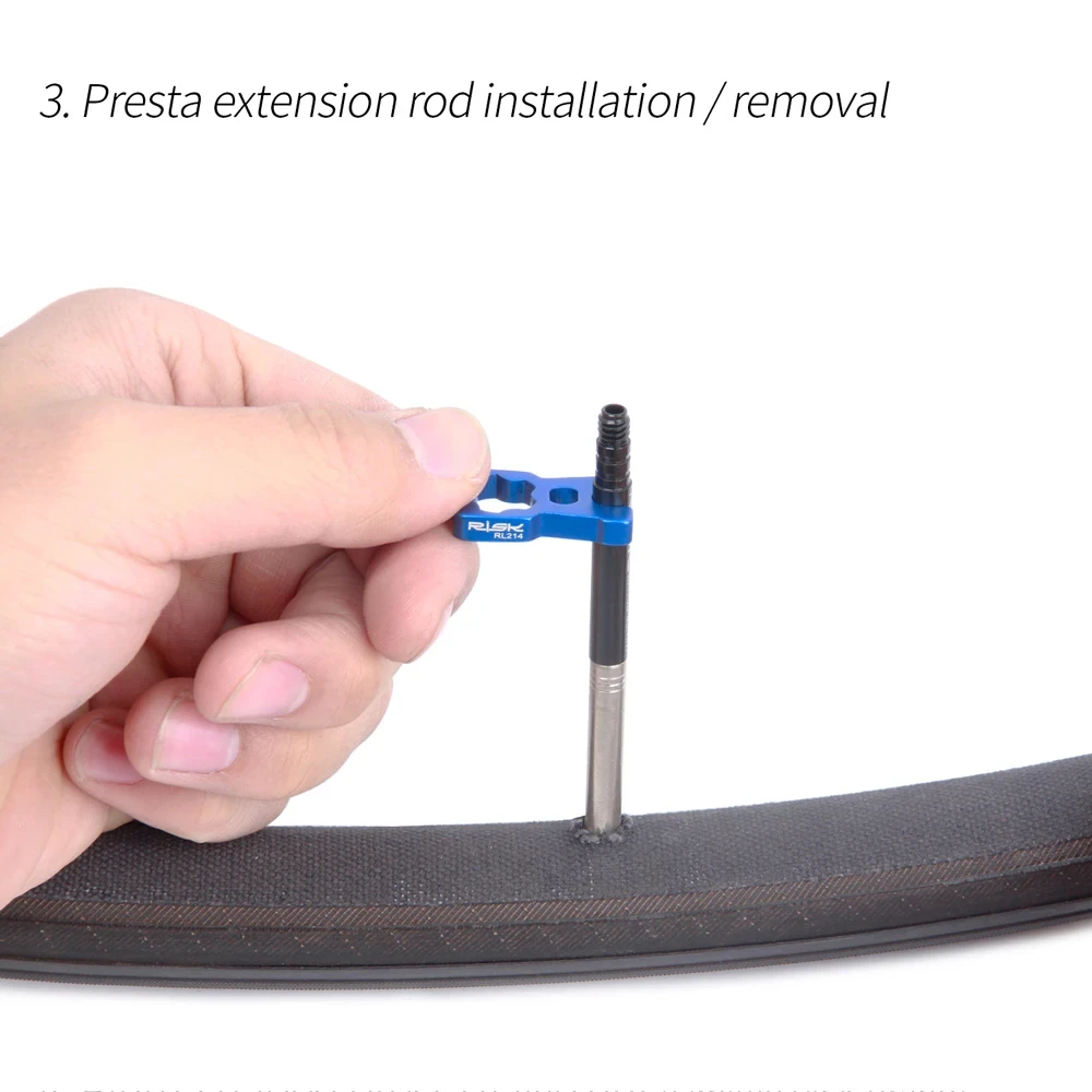 4-in-1 Ventilkern-Schlüssel Fahrrad-Reparaturwerkzeug 4