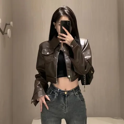 Lederjacke