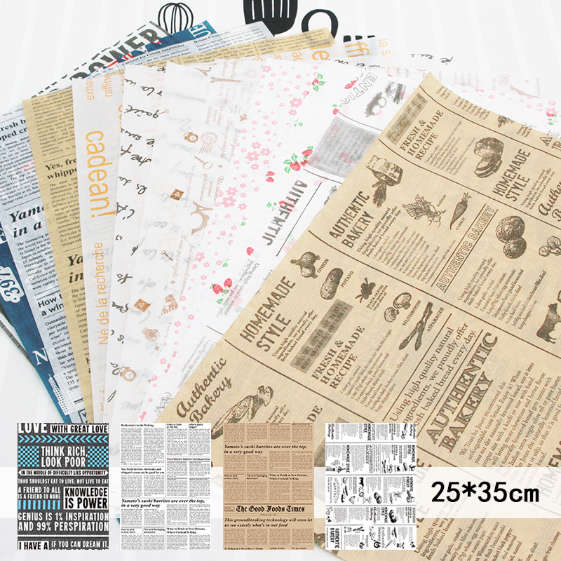 Backpapier-Einlage