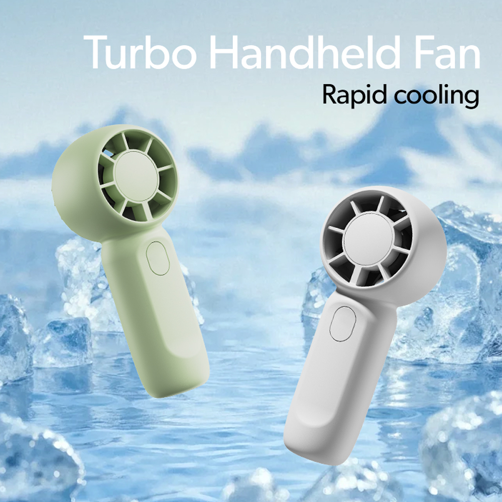 Mini-Handventilator, tragbar, USB-wiederaufladbar 2