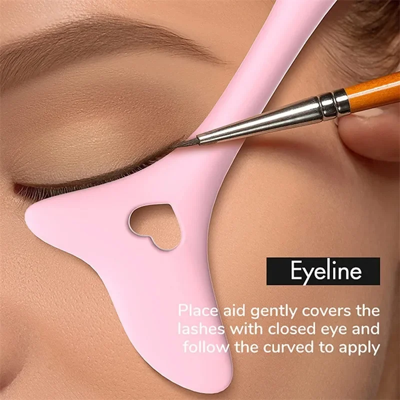 Wiederverwendbare Eyeliner-Schablone mit Flügel-Tipps 2