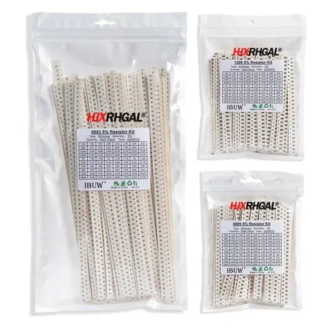 SMD-Widerstandsset, 4000 Stück, 80 Werte