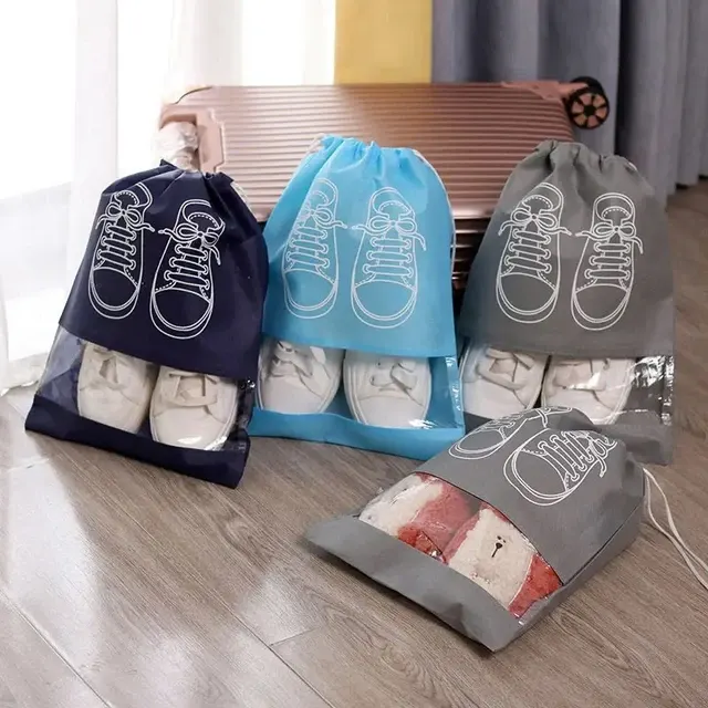 5er-Set Vlies-Schuhtasche zum Aufhängen 2