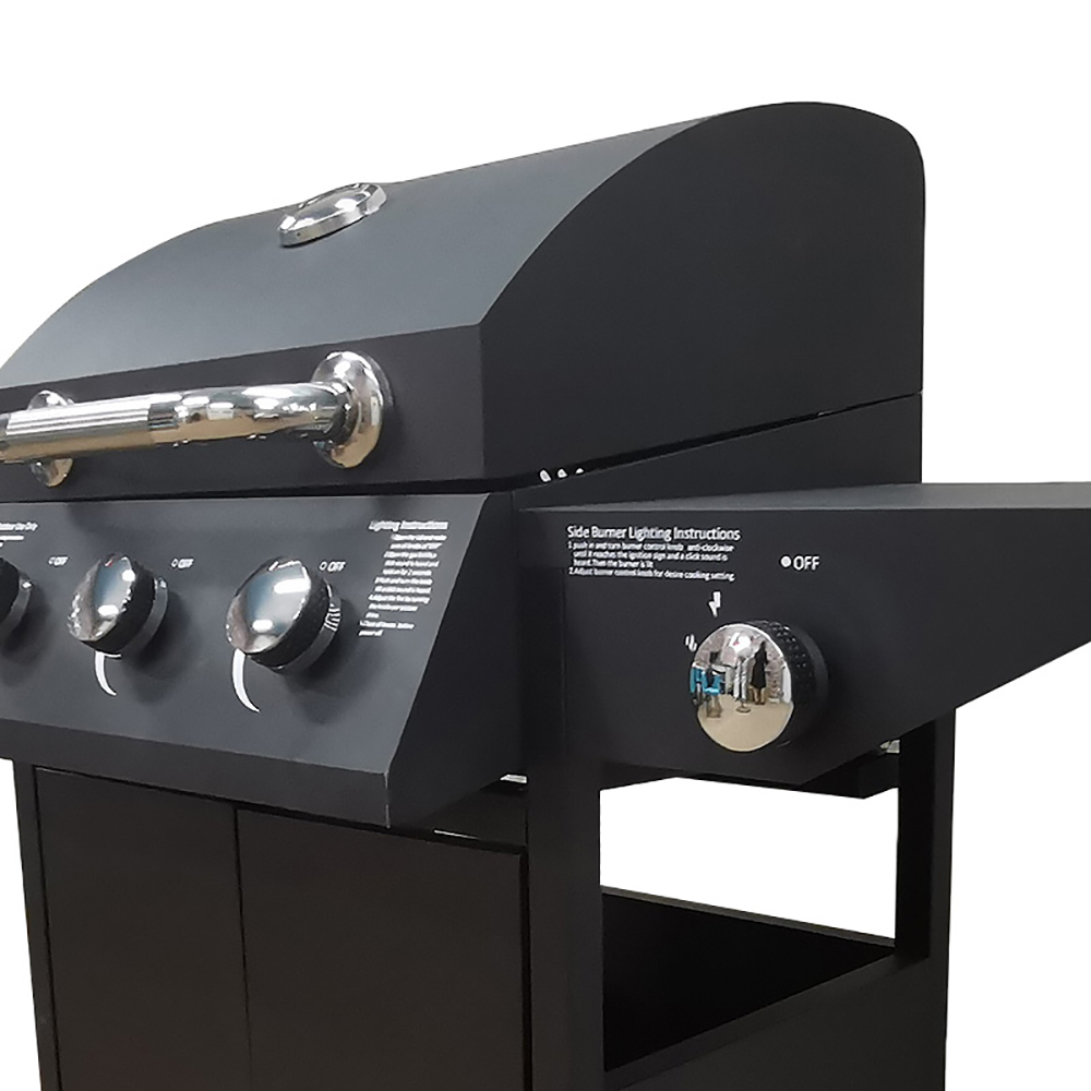 Gasgrill mit Wagen 4