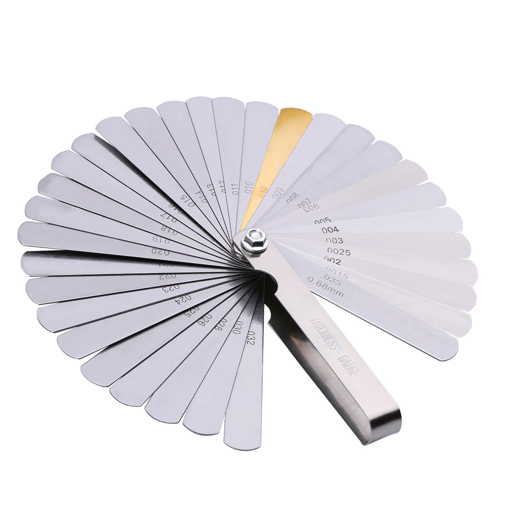Fühlerlehren-Set aus Edelstahl mit 32 Klingen 3