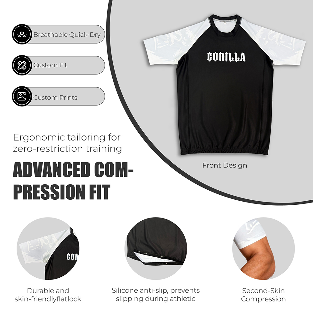 MMA Kampfsport-Set Rashguard Herren Grappling 4