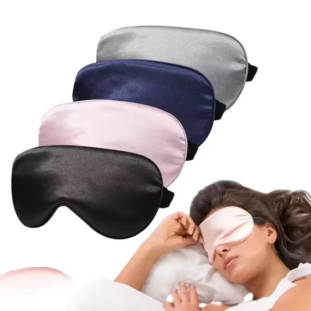 Seiden-Schlafmaske mit verstellbarem Riemen 2