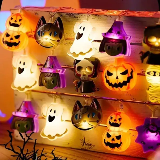 Halloween LED-Lichterkette 3