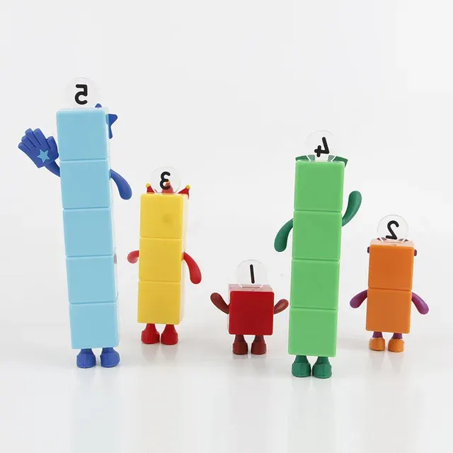 Zahlenkerzen-Figuren-Set 3