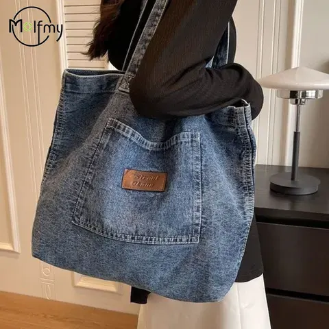 Jeans-Handtasche