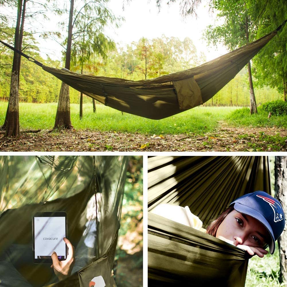 Outdoor Doppel-Campinghängematte aus Nylon 3