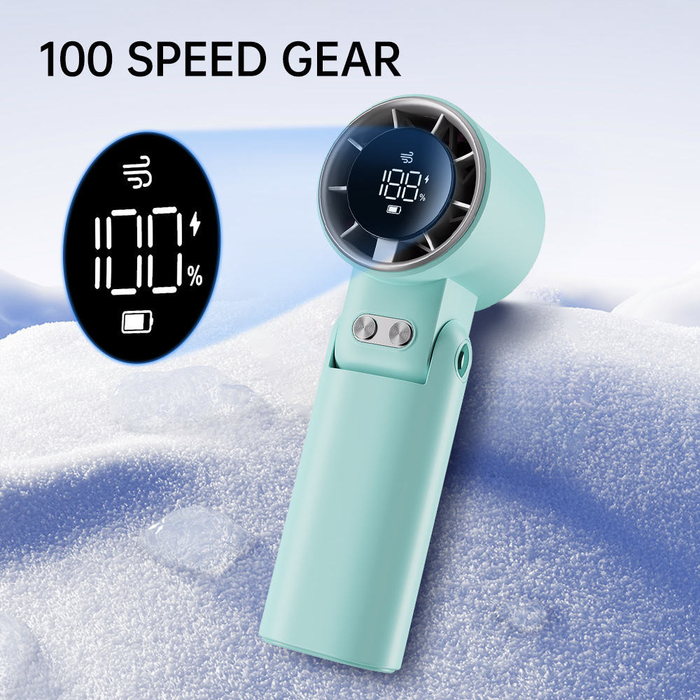 Tragbarer Turbo-Handventilator mit 3600mAh-Akku 3