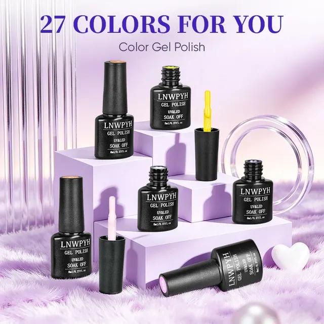 Gel-Nagel-Set mit Fräser 4