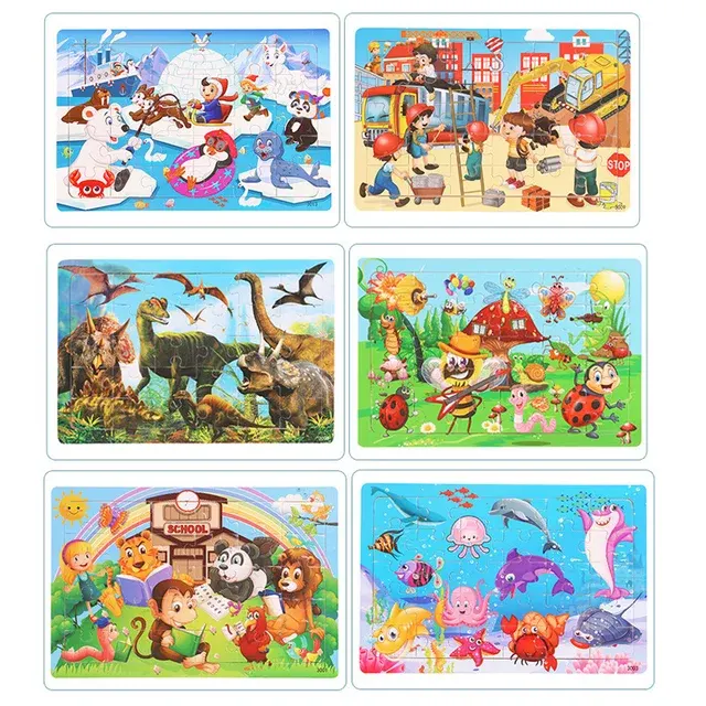 Holz-3D-Puzzle 3
