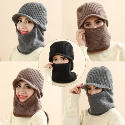 Warme Strickmütze