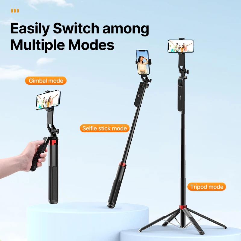 1,74 m Selfie-Stick-Stativ mit Fernbedienung 2