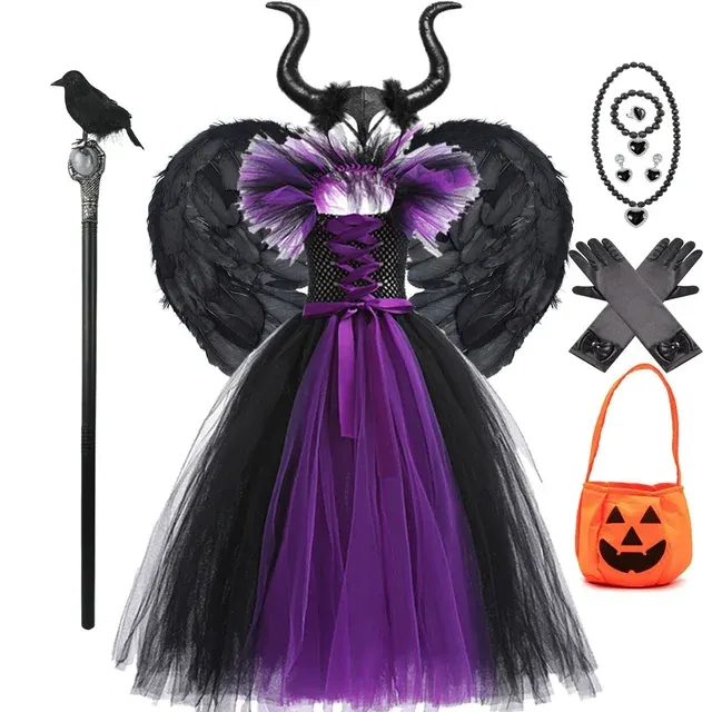 Kinder-Maleficent-Kostüm 3