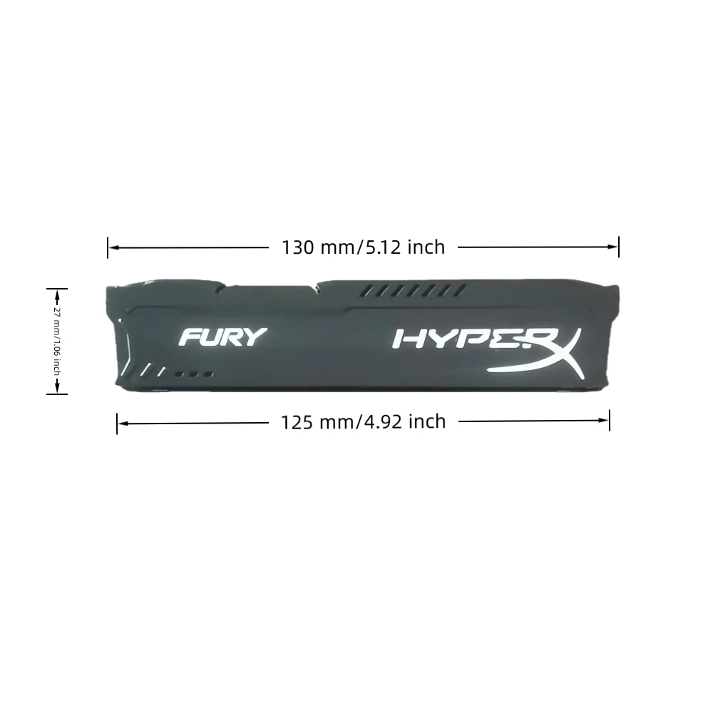 Aluminium-RAM-Kühlkörper mit Wärmeleitpad 2