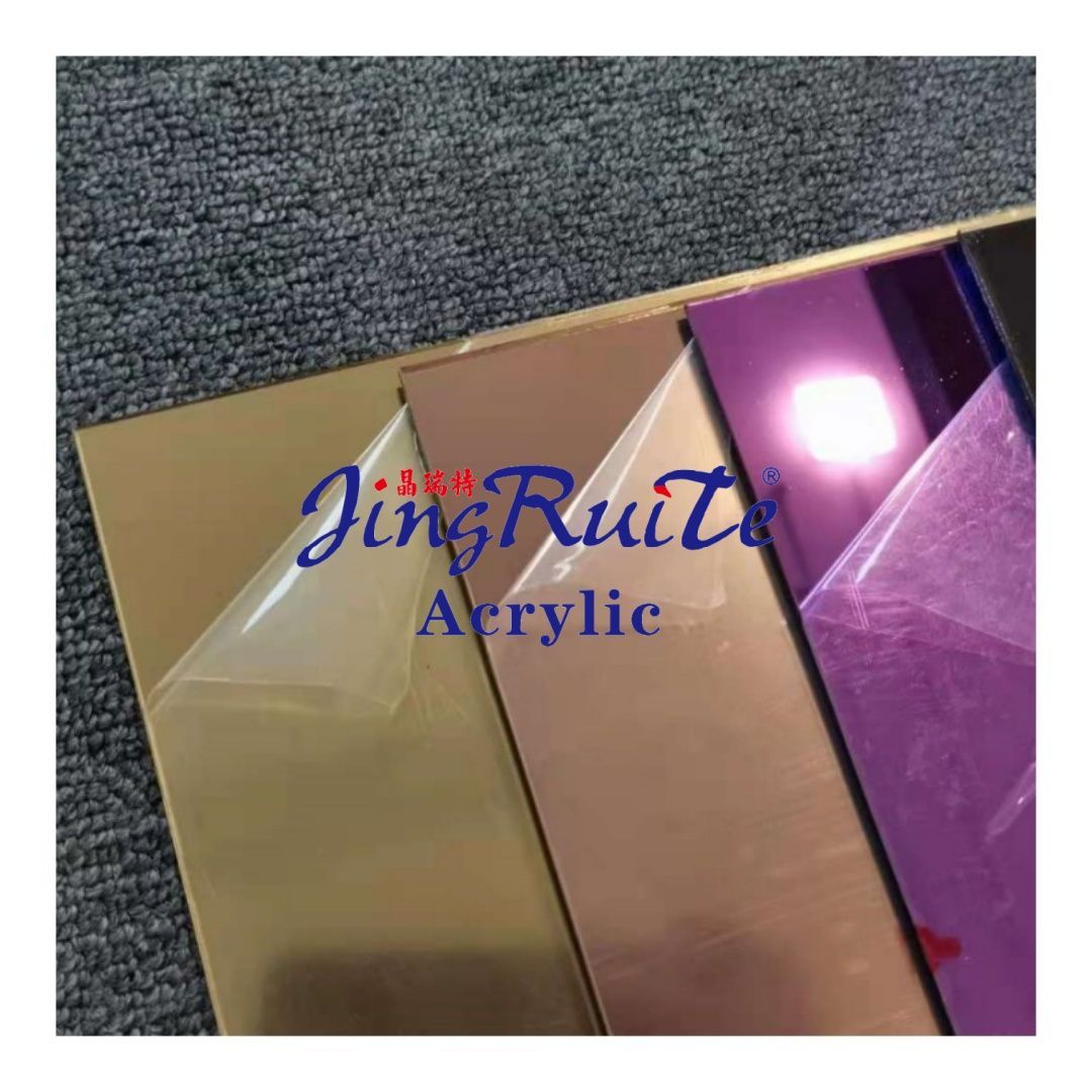 Flexible Acrylspiegelfolie in Gold und Silber 2