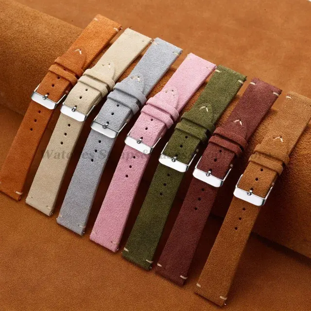 Weiches Wildlederarmband mit Schnellverschluss 2