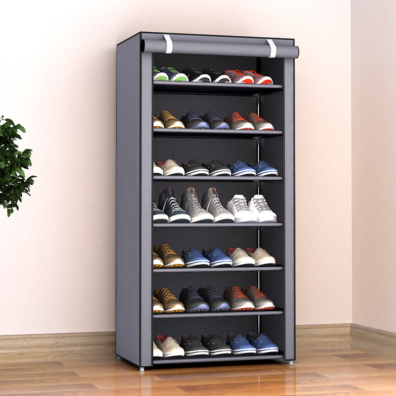 Faltbare Schuhbox mit Staubschutzhaube 3