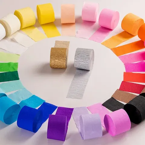 Krepppapier-Girlande