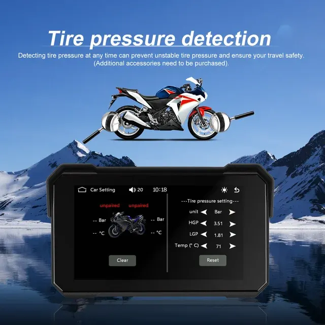 Motorrad-Display Carplay 4