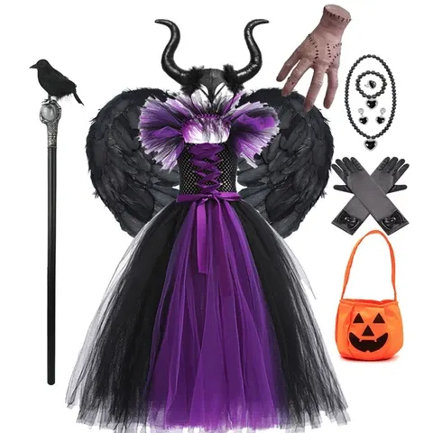 Kinder-Maleficent-Kostüm