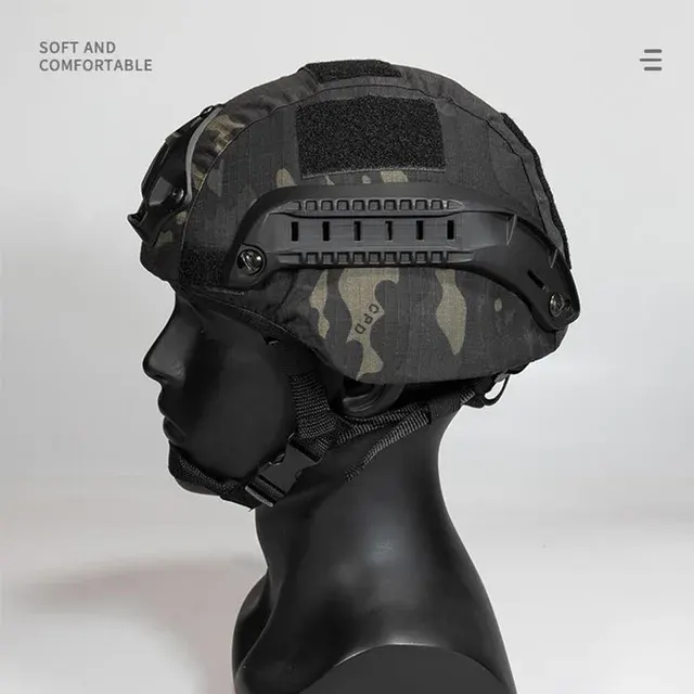 Tarnstoff-Helmüberzug für MICH-Helme 4