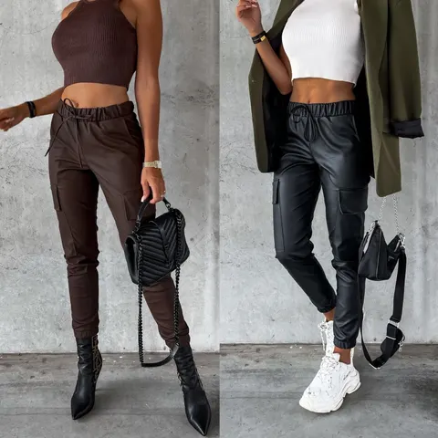 Matte Lederhose