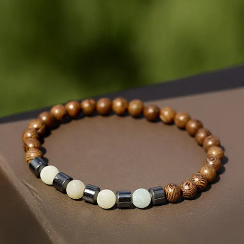 Holzperlenarmband