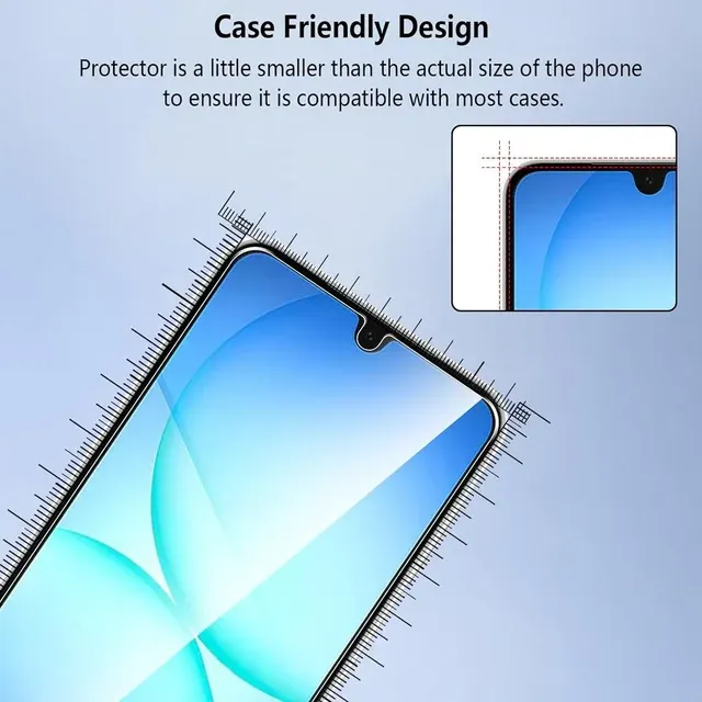 Gehärtete Displayschutzfolie mit Frontglas für Smartphones 4