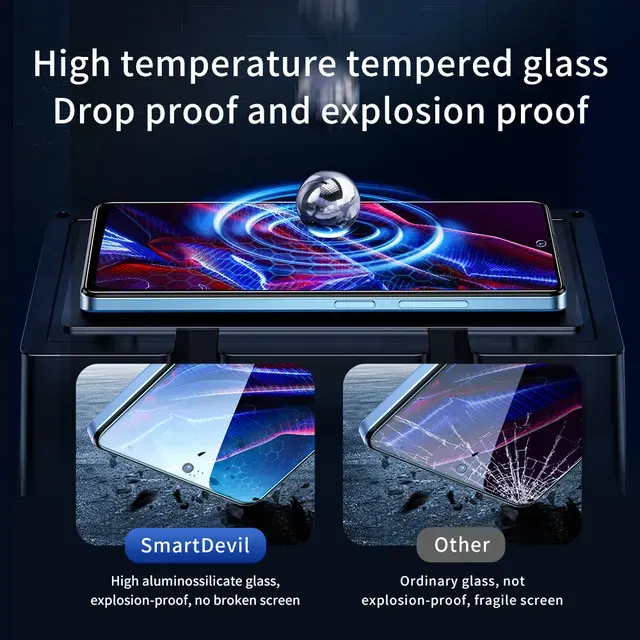 2er-Set HD-Panzerglas-Displayschutzfolie 2