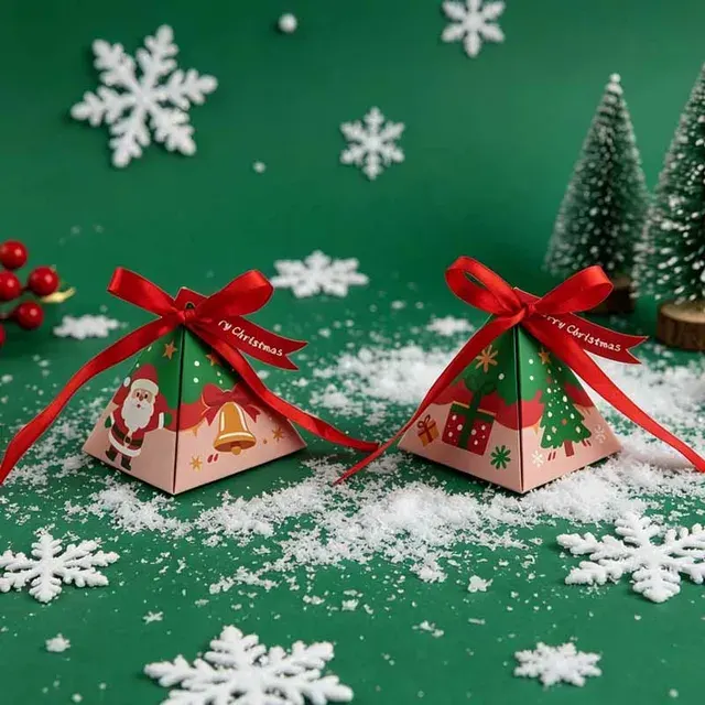 Dreieckige Geschenkbox 4