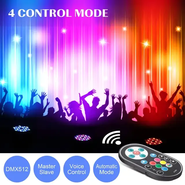 LED-Flat-Par-Licht 4