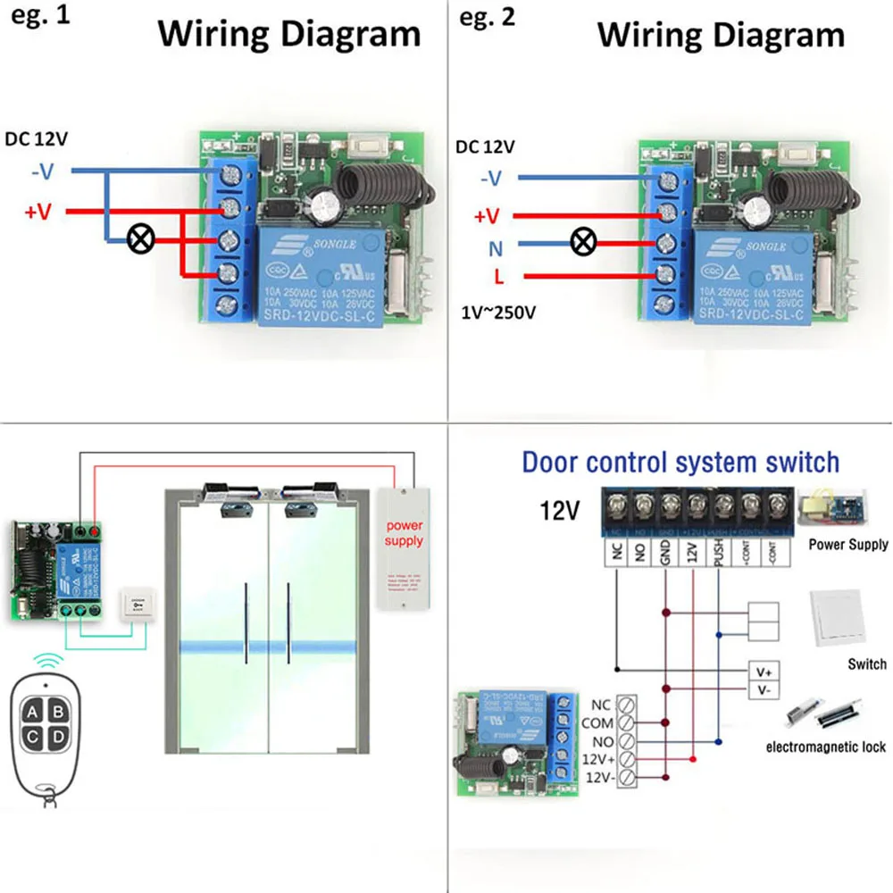 433-MHz-Relais-Empfänger für Garagentor 3