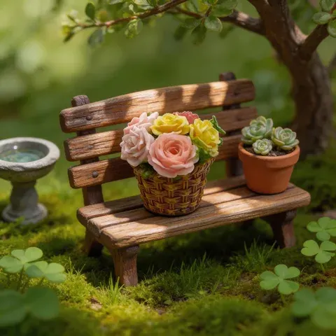Miniatur-Modellpflanzen