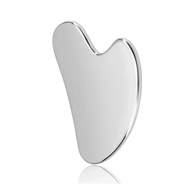 Edelstahl Gua Sha Gesichtsmassagegerät 2