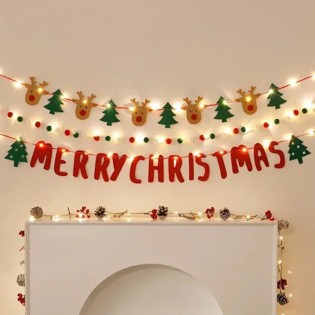 Weihnachts-Banner-Deko 2