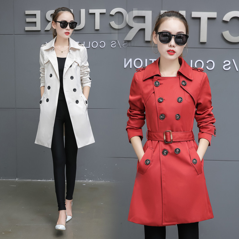 Damen-Trenchcoat, mittellang 2