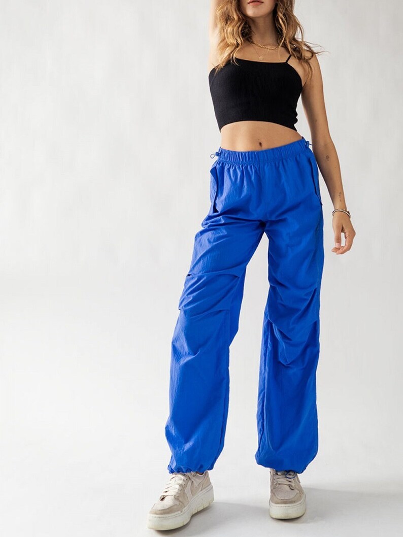 Unisex Cargohose mit Kordelzug und Taschen 3